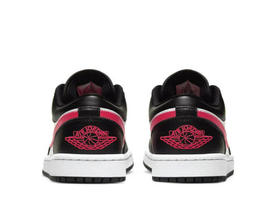 Air Jordan 1 Low Black Siren Red