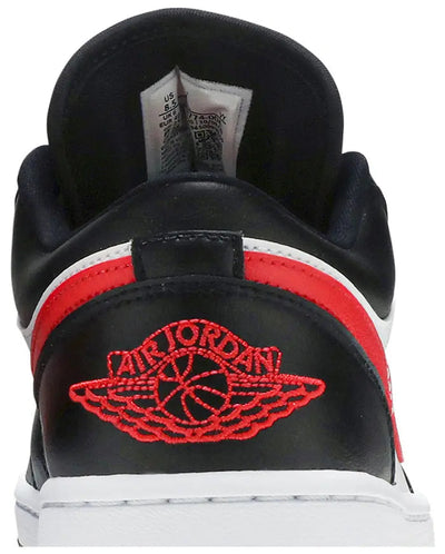 Air Jordan 1 Low Black Siren Red