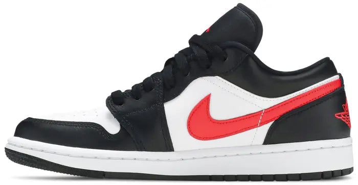 Air Jordan 1 Low Black Siren Red