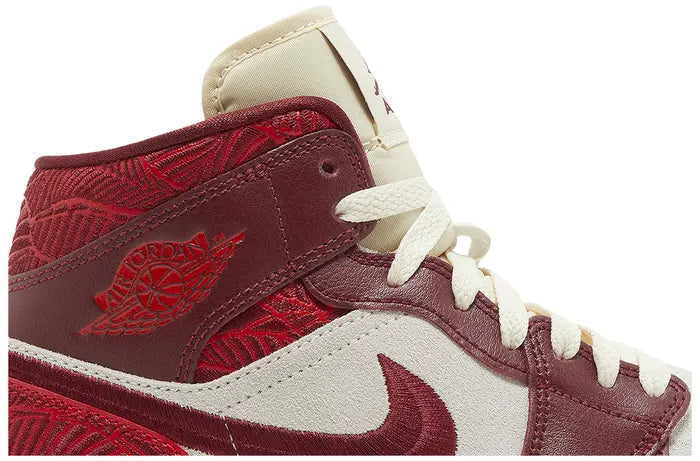 Air Jordan 1 Mid SE Tiki Leaf
