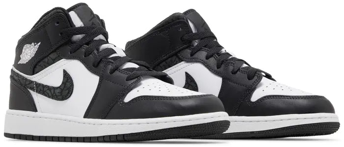 Air Jordan 1 Mid Black Elephant