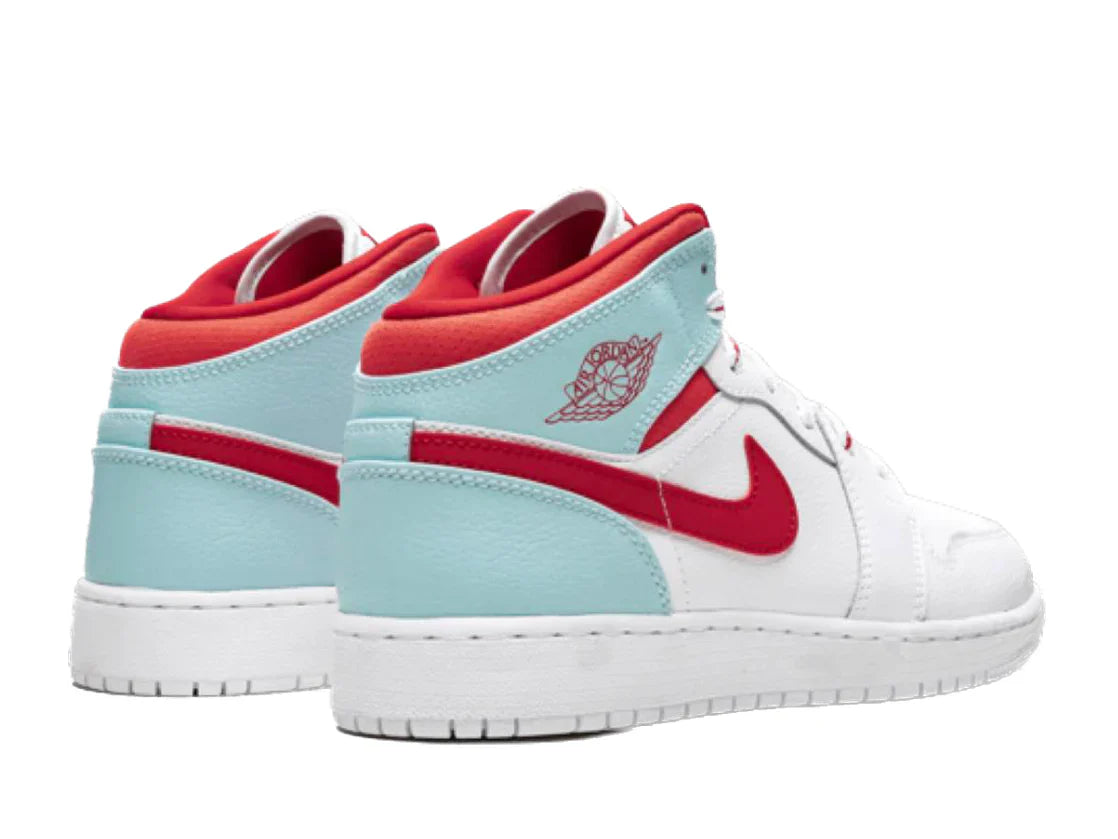 Air Jordan 1 Mid White Topaz Mist