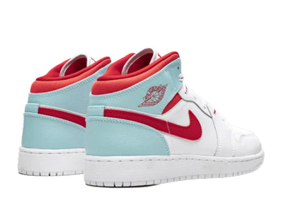 Air Jordan 1 Mid White Topaz Mist