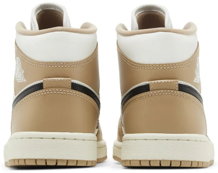 Air Jordan 1 Mid Tan Black