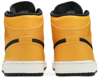 Air Jordan 1 Mid University Gold Black