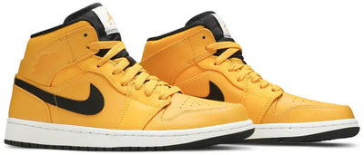 Air Jordan 1 Mid University Gold Black