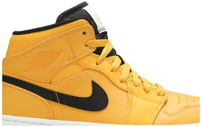 Air Jordan 1 Mid University Gold Black