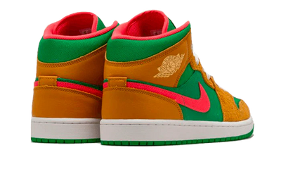 Air Jordan 1 Mid Wheat Watermelon