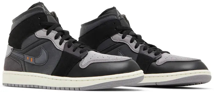Air Jordan 1 Mid Inside Out Black