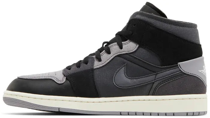 Air Jordan 1 Mid Inside Out Black