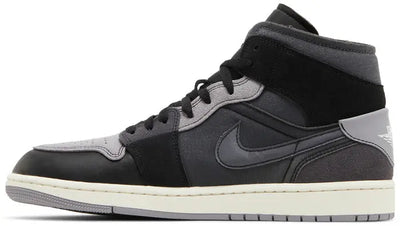 Air Jordan 1 Mid Inside Out Black