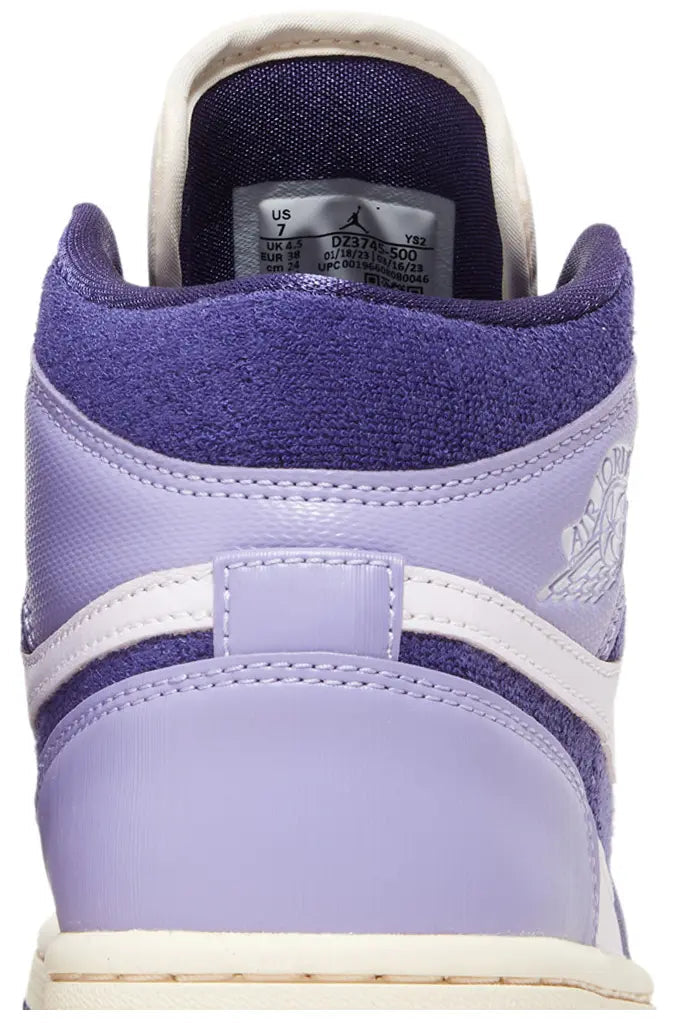 Air Jordan 1 Mid Purple Chenille