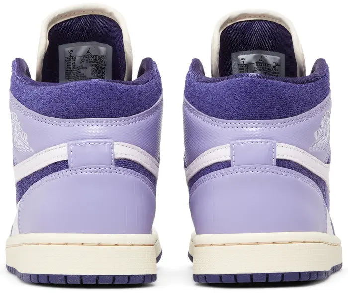 Air Jordan 1 Mid Purple Chenille
