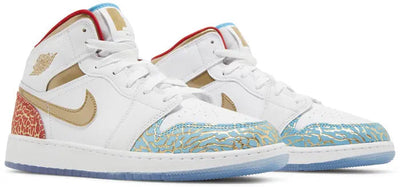 Air Jordan 1 Mid UNC to Chicago
