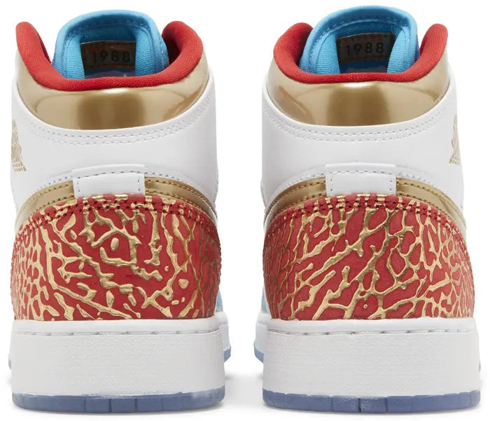Air Jordan 1 Mid UNC to Chicago
