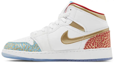 Air Jordan 1 Mid UNC to Chicago
