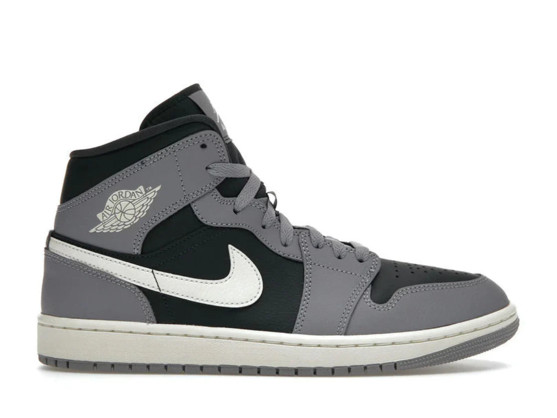 Air Jordan 1 Mid Cement Grey