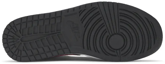 Air Jordan 1 Mid Black Siren Red