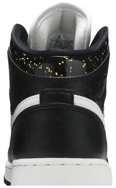 Air Jordan 1 Mid Black Speckle