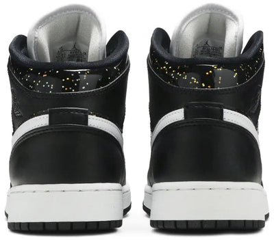 Air Jordan 1 Mid Black Speckle