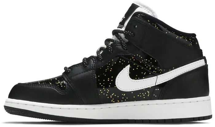 Air Jordan 1 Mid Black Speckle