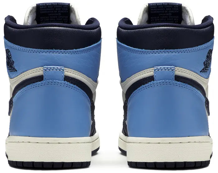 Air Jordan 1 Retro High OG Obsidian UNC