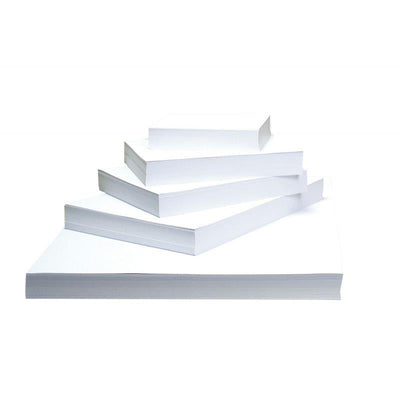 Paquet de 25 feuilles à dessin 90g 50x65cm blanc