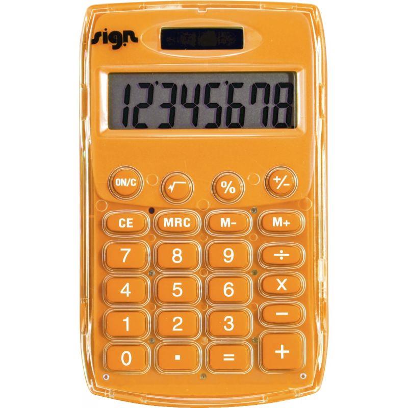 Calculatrice de Poche 8 chiffres SIGN