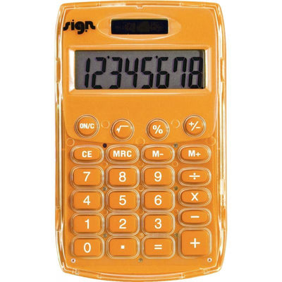 Calculatrice de Poche 8 chiffres SIGN
